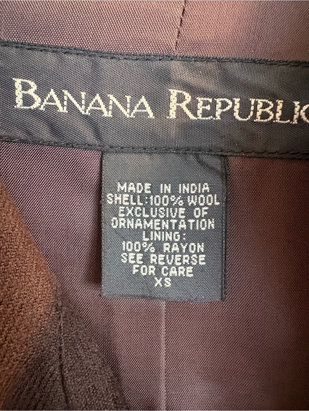 Banana Republic Brown Tunic with Pink & Cream Floral Embroidery - Picture 4 of 6